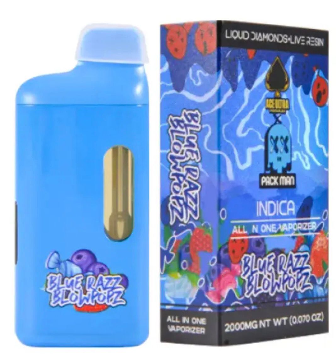 BLUE RAZZ BLOW POPZ